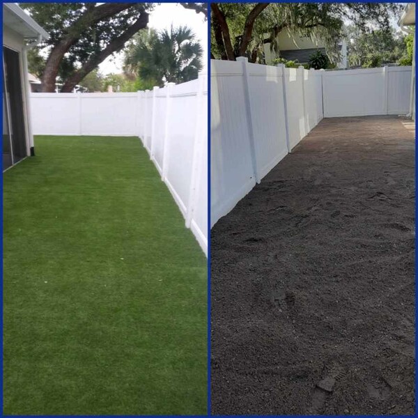 Before & After Synthetic Lawn & Turf in Tampa, FL (3)
